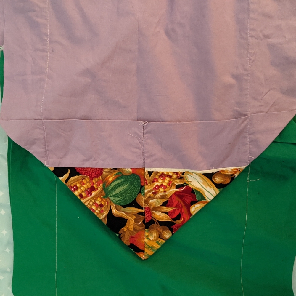 Fall/Harvest Themed Veggie Table Runner, 69 " Long x 16.5" Wide, Made in USA - Picture 7 of 7